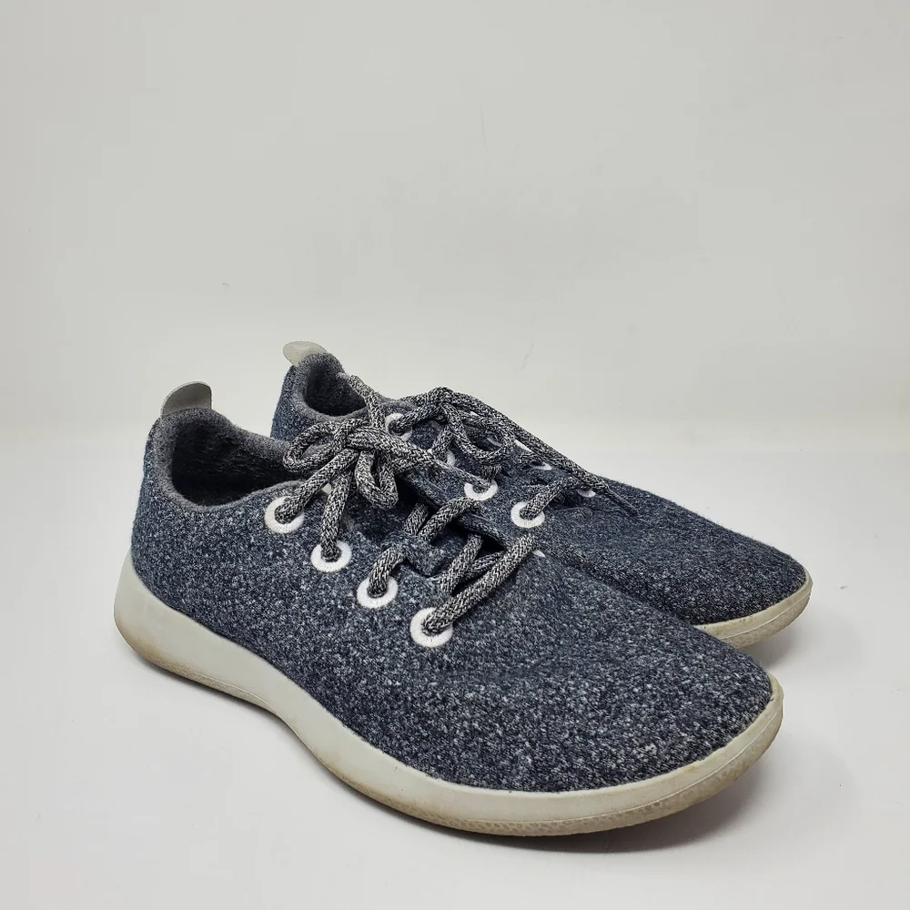 AllBirds Wool Runners Charcoal Gray Women's Lace up sneakers Size 8